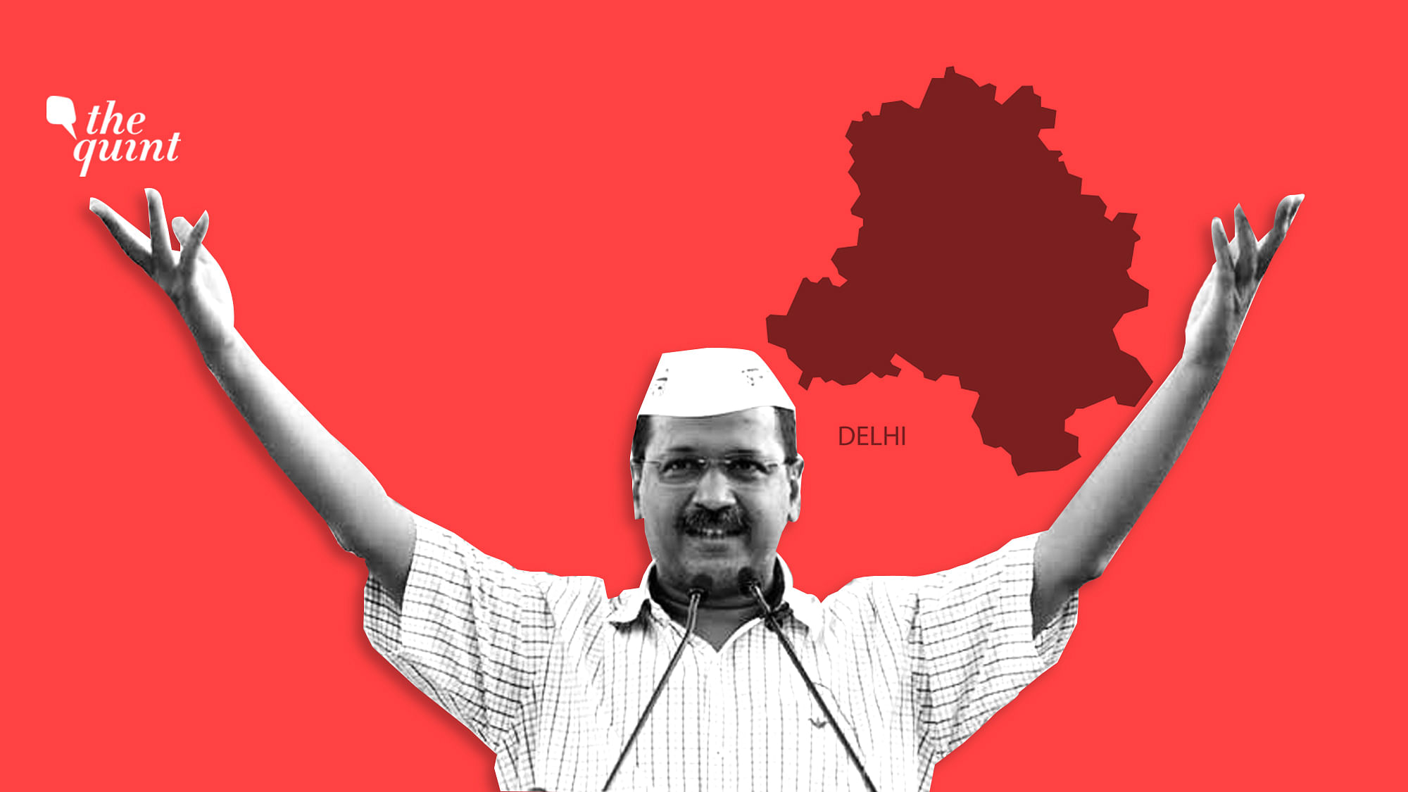 CVoter opinion poll predicts huge win for Arvind Kejriwal’s AAP in Delhi Assembly Elections.