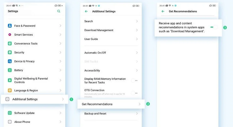Here’s how you can disable ads.