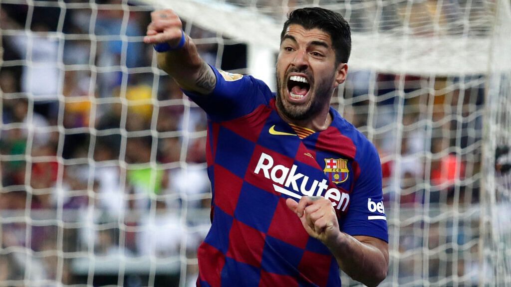 Luis Suarez played on Thursday as Barcelona lost the semi-final of the Spanish Super Cup to Atletico Madrid in Jeddah.