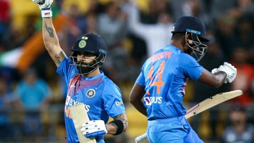 Virat Kohli hit the winning runs in the super over as India beat New Zealand in the fourth T20I to take a 4-0 lead in the five-match series.