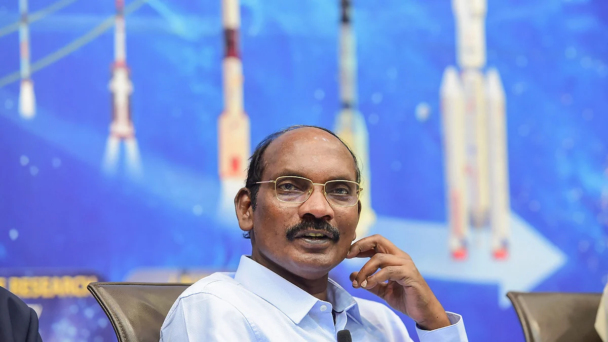 ISRO chairperson K Sivan. 