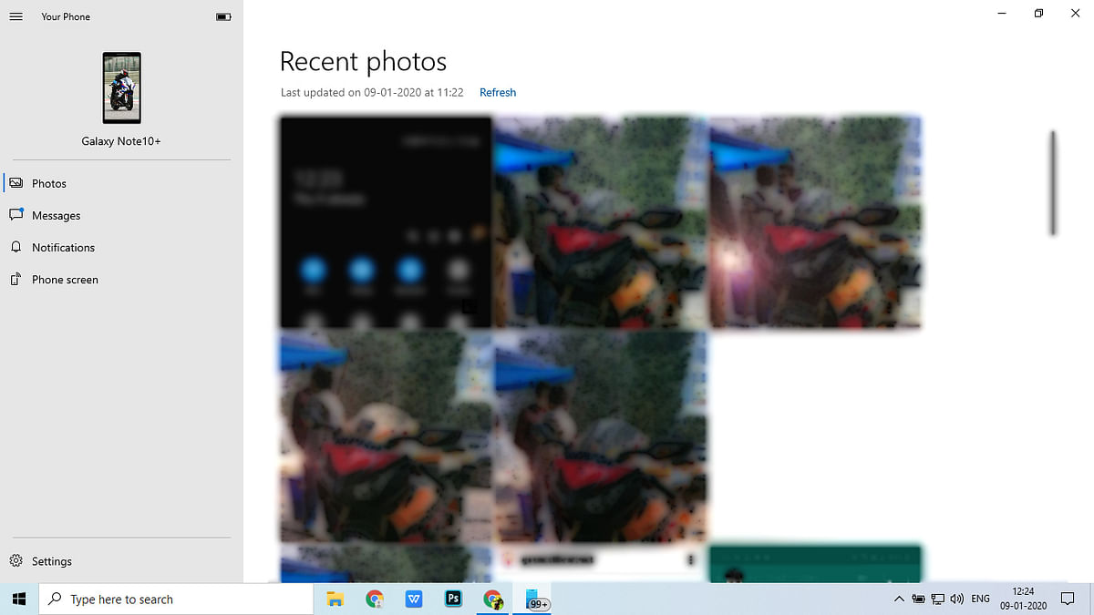 This app links your PC with your smartphone, allowing you to access a host of content like photos and messages.