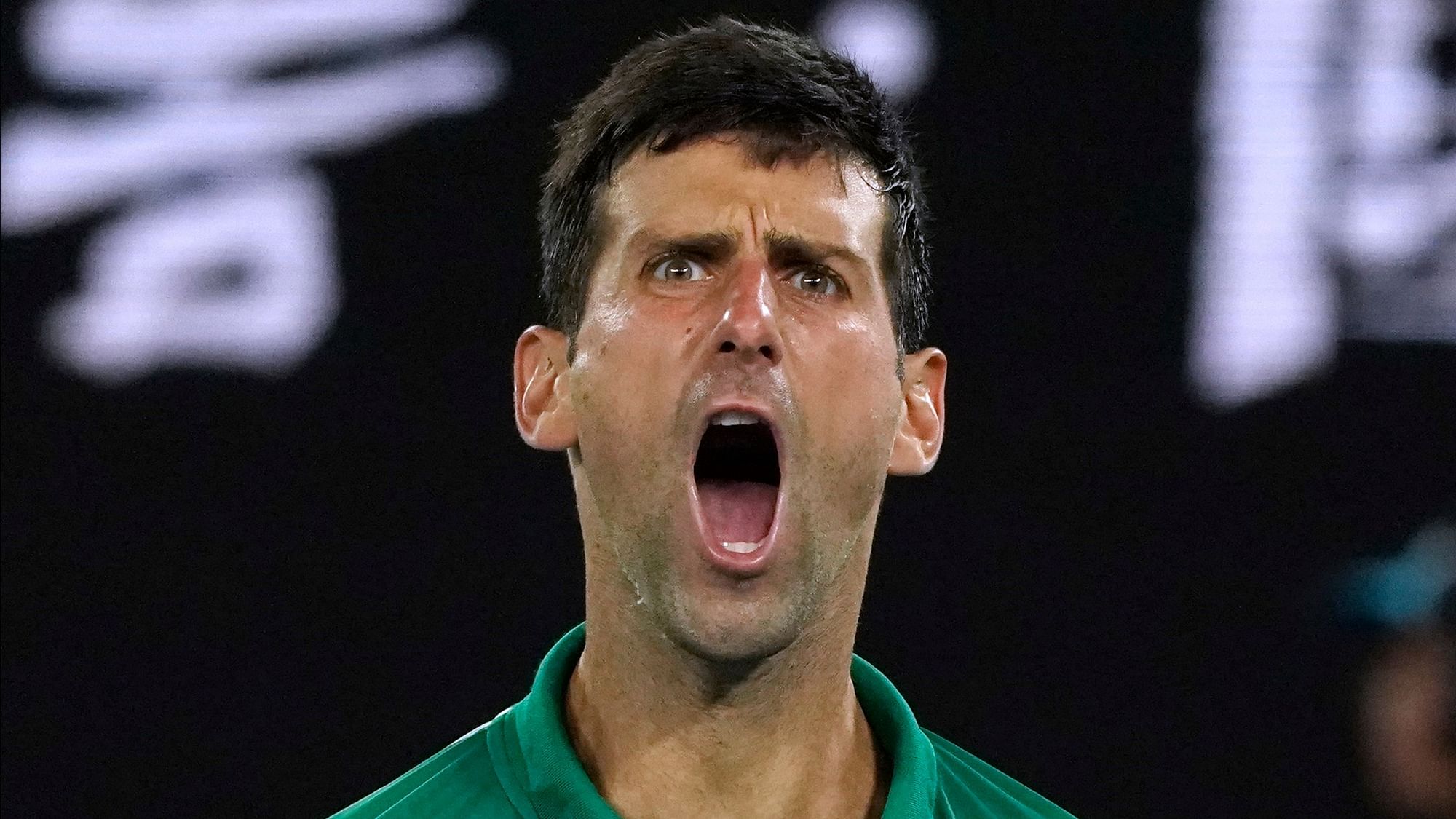 Seven-time champion Novak Djokovic won against the 20-time Major winner 7-6 6-4 6-3.