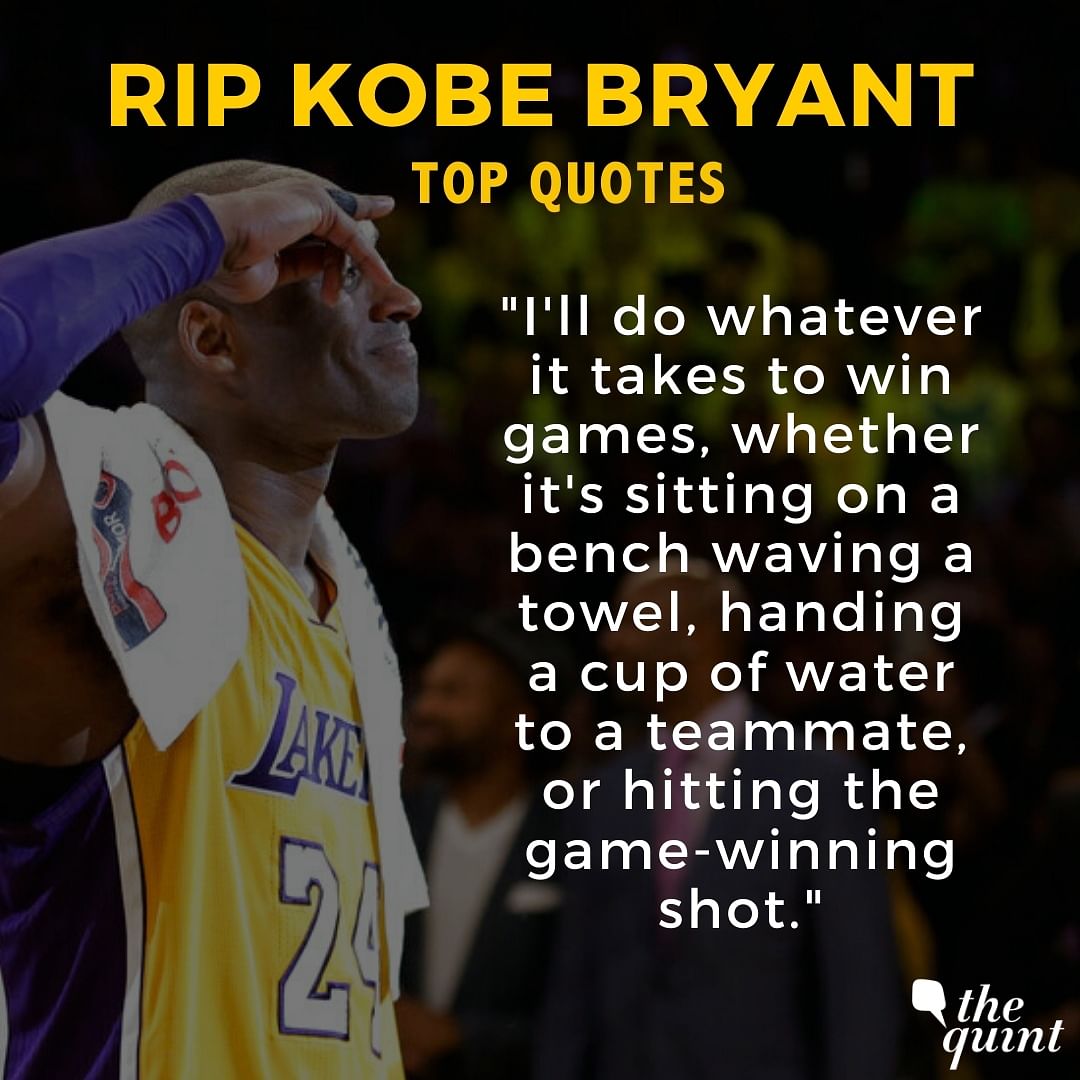 Kobe Bryant had won the NBA five times in his career.