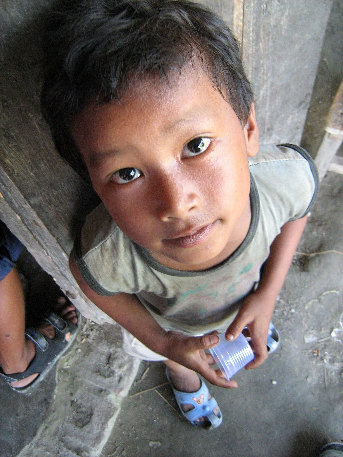 A relief camp in Udalguri during the 2008 violence.