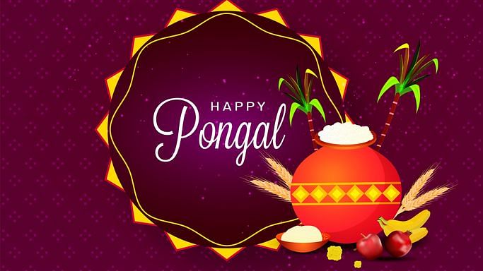 Happy Pongal Day 2021 wishes, images and quotes in Tamil, English for friends and family.