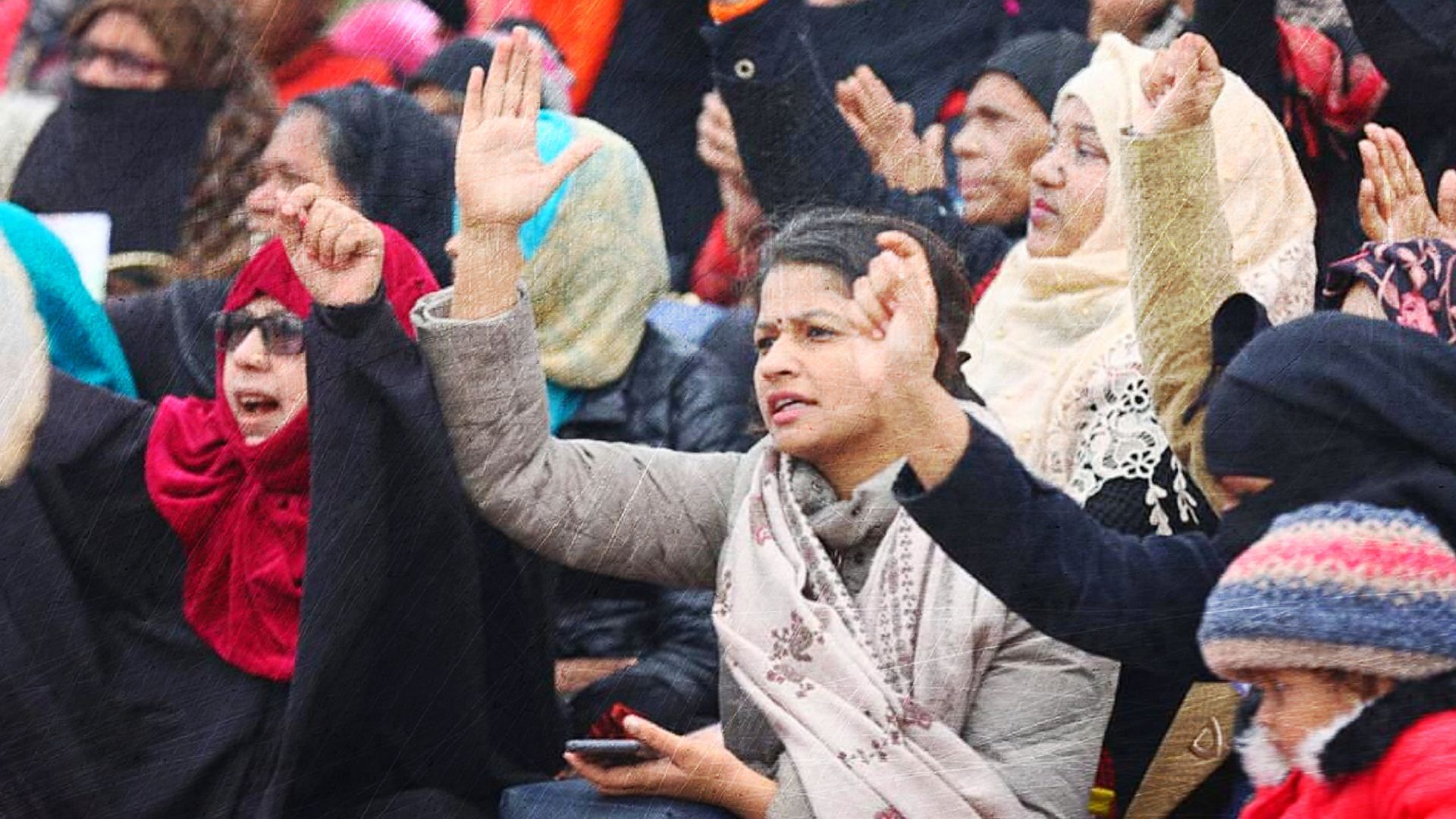 The protesters have claimed that the police seized blankets and food from the women protesting at the clock tower in Lucknow.