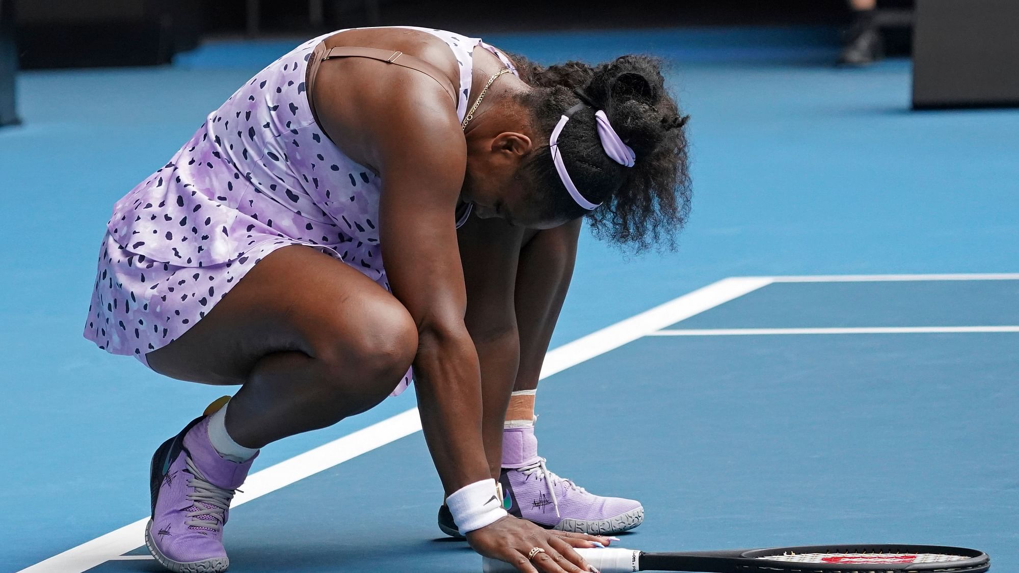 Serena Williams has been knocked out of the 2020 Australian Open