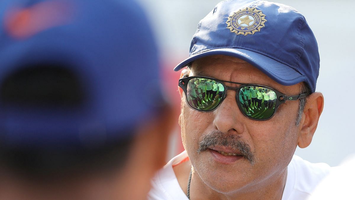 <div class="paragraphs"><p>Ravi Shastri spoke to the Indian team at length after the Namibia win in the 2021 T20 World Cup.&nbsp;</p></div>