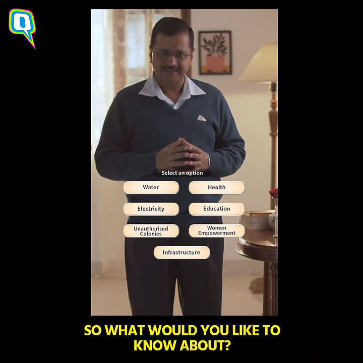 Delhi CM Arvind Kejriwal’s cool interactive website might help him engage with young Delhi voters, or so he thinks. 