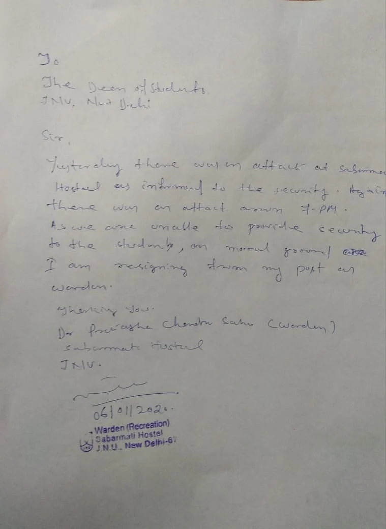 Unable to Give Security: JNU Hostel Wardens Resign After Violence
