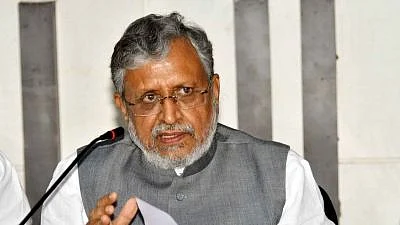Bihar Deputy Chief Minister Sushil Kumar Modi. 