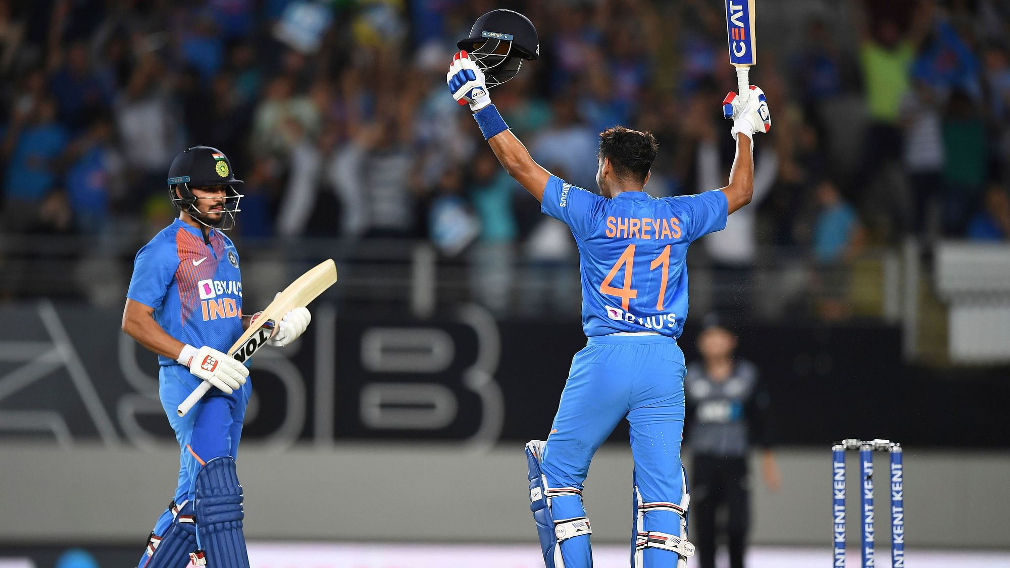 With this win in the series opener in Auckland, India take a 1-0 lead against New Zealand in the five-match T20I series.