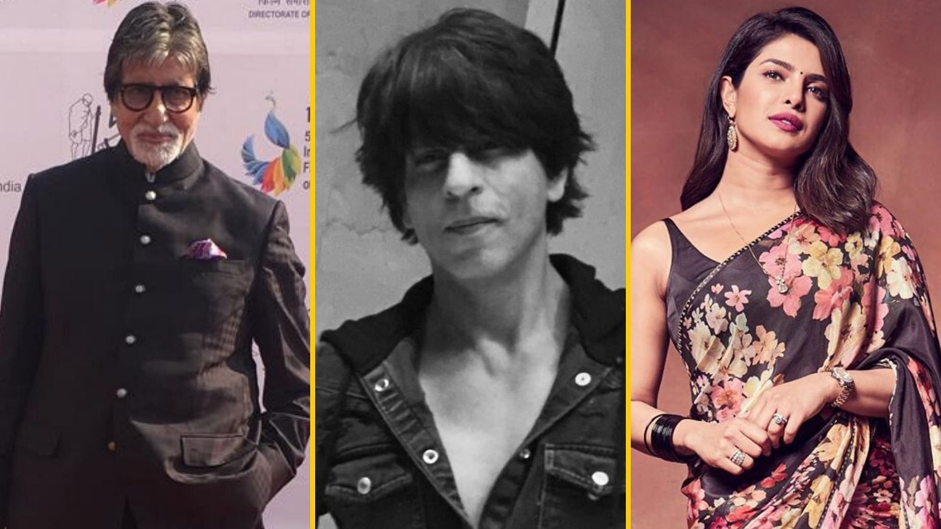 Bollywood celebs took to social media to wish fans for the new year.