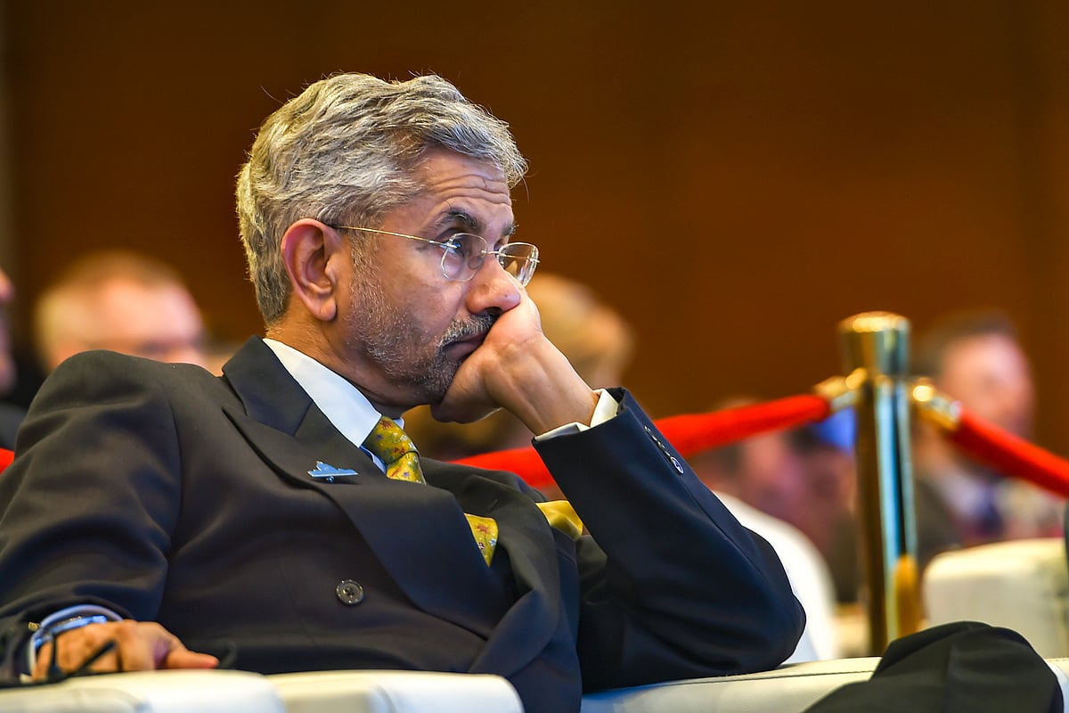  External Affairs Minister S Jaishankar during the Raisina Dialogue 2020, in New Delhi on Wednesday, 15 January.