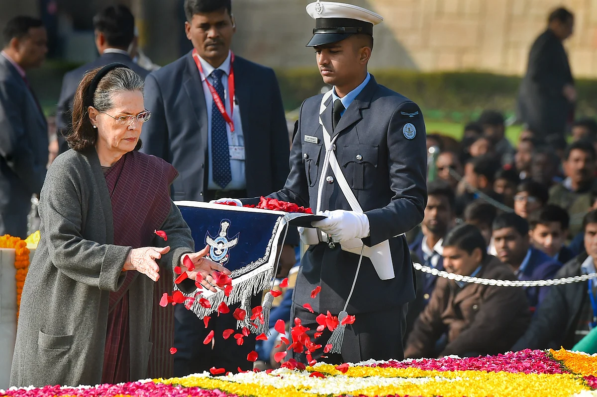 Senior Congress leader Sonia Gandhi.