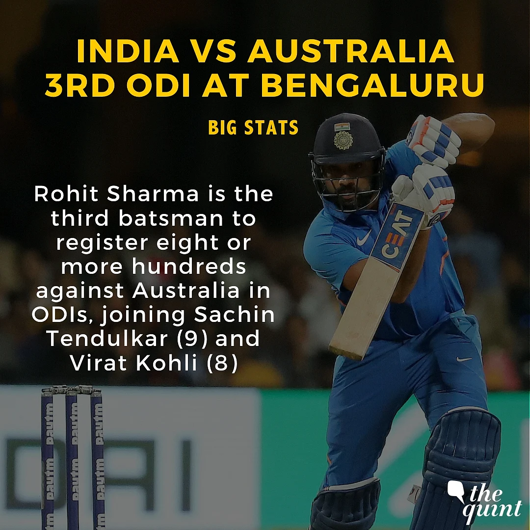 Stats: Rohit Sharma & Virat Kohli Rewrite Record Books in 3rd ODI
