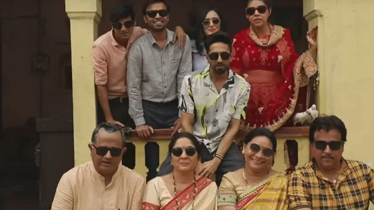 A still from behind the scenes of <i>Shubh Mangal Zyada Saavdhan</i>.