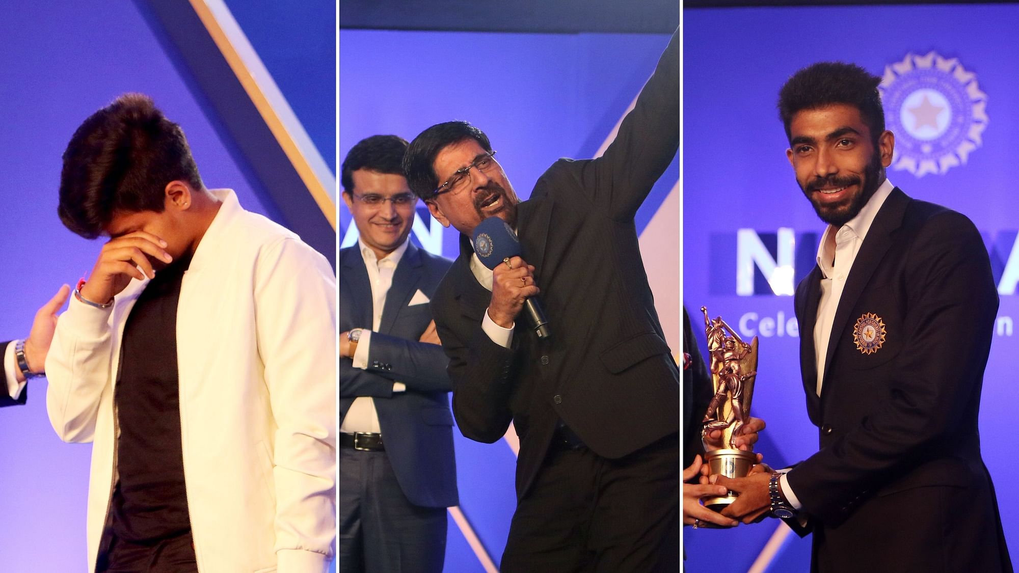 Shafali Verma, Krishnamachari Srikkanth and Jasprit Bumrah won the top honours at the 2020 BCCI Annual Awards on Sunday night.