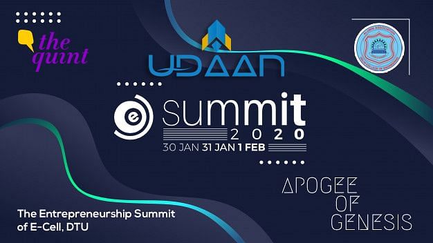 The Entrepreneurship Summit at Delhi Technological University will be held from 30 January to 1 February.