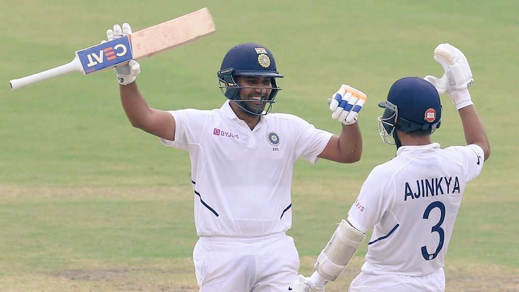 Rohit Sharma (left) is the limited-overs vice-captain for India while Ajinkya Rahane takes up the role of a deputy in the Test format.