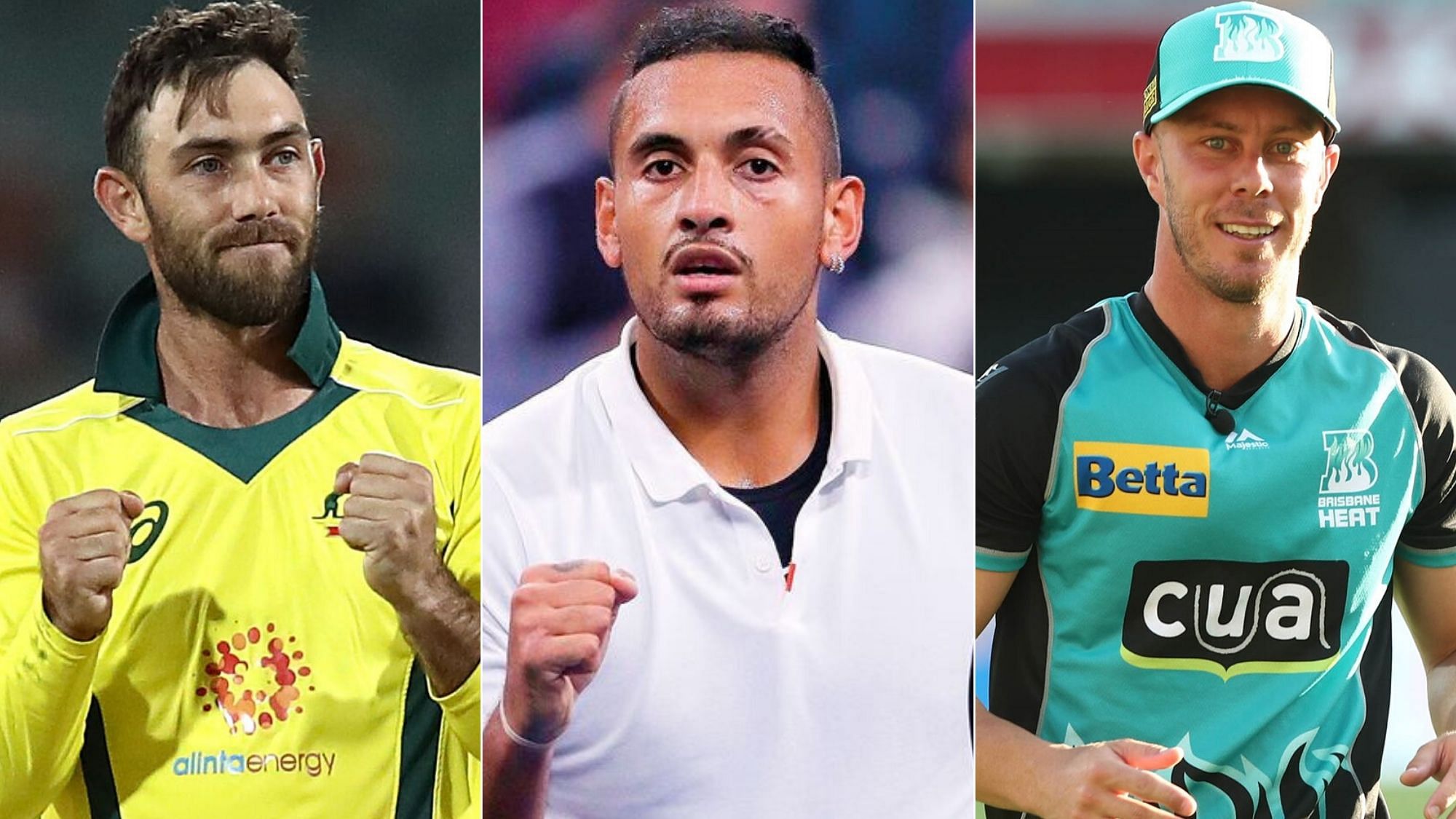 Cricket and tennis stars spearheaded by Nick Kyrgios and Chris Lynn on Friday pledged support for victims of bushfires raging around Australia, donating cash for every ace or six they hit.