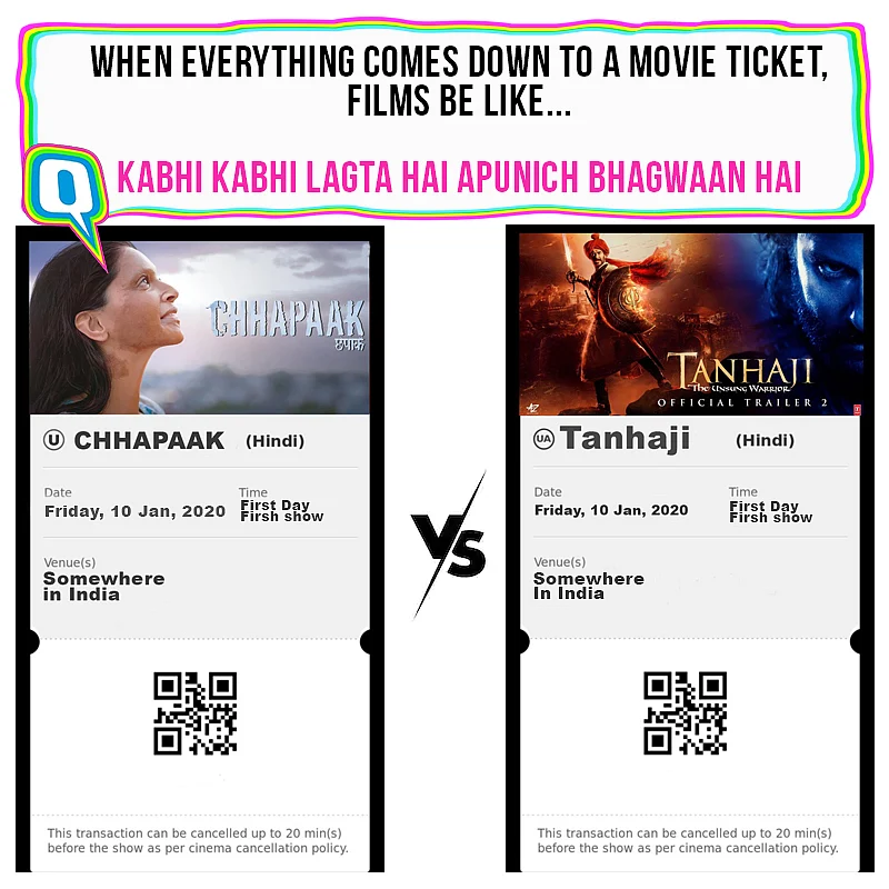 Chhapaak VS Tanhaji: The Pressing Debate India Needs to Focus On