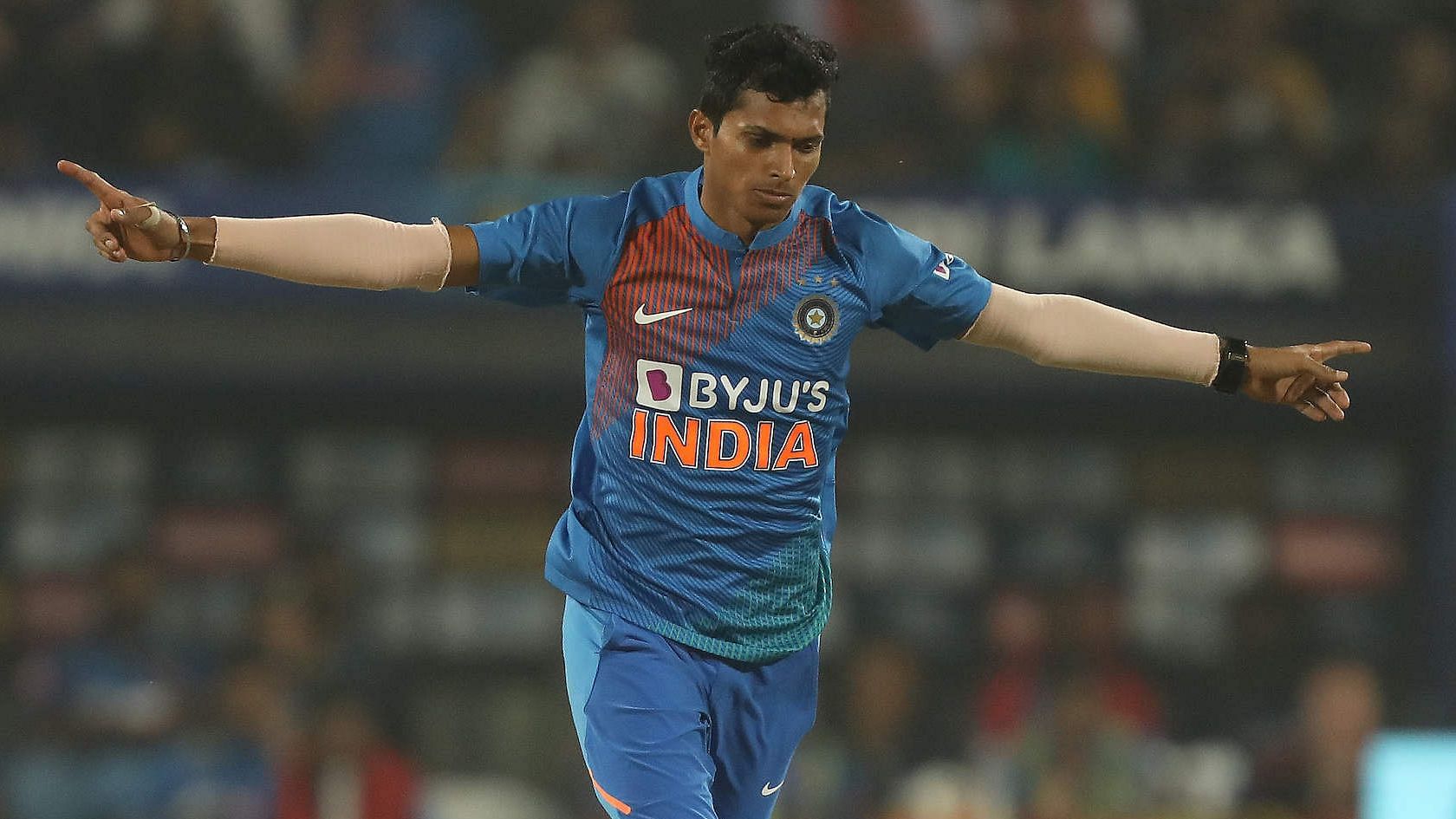 Navdeep Saini was adjudged as the man-of-the-series as India beat Sri Lanka in the third T20I in Pune on Friday.