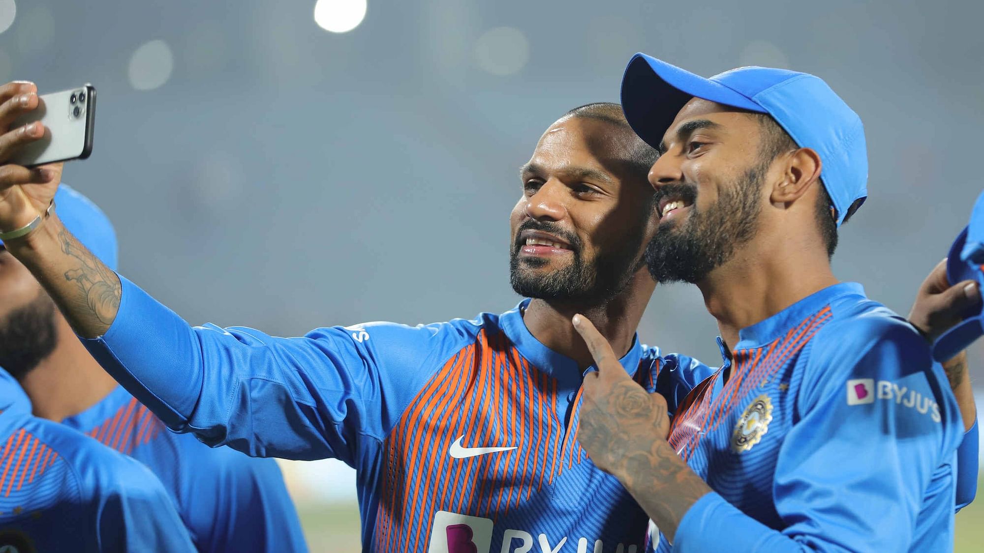 Both Shikhar Dhawan (left) and KL Rahul were in stellar form during the recently-concluded T20I series against Sri Lanka.