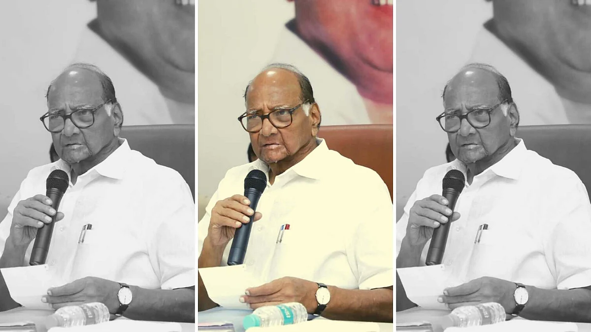 File image of NCP chief Sharad Pawar.