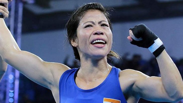 MC Mary Kom explained the nuances of injury-management to fellow boxers in an online education programme.