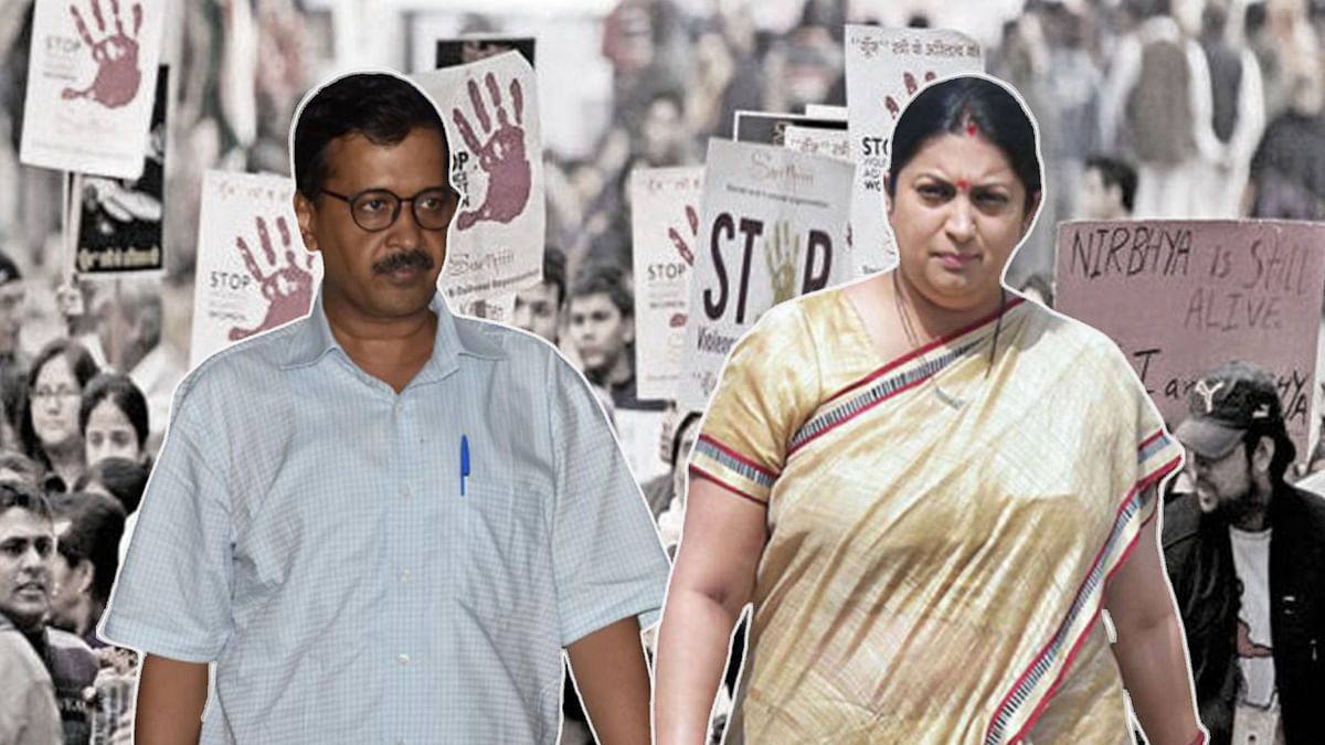 Kejriwal, Irani Wage Twitter War Over ‘Appeal’ to Women Voters