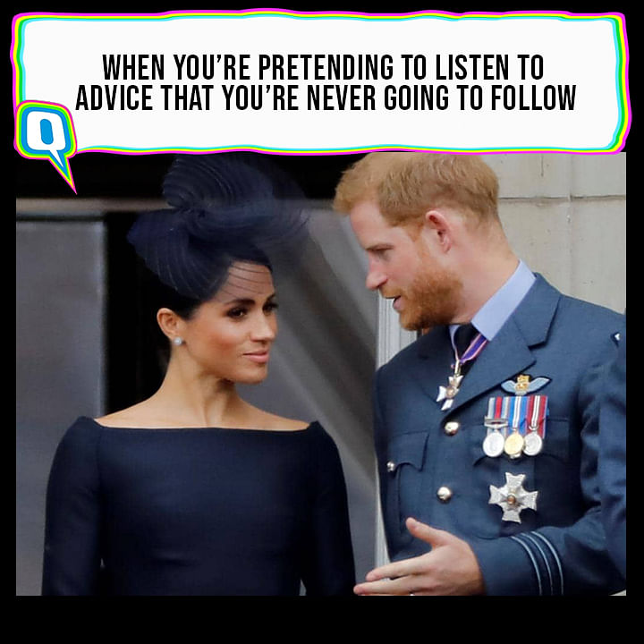 These pictures of Harry and Meghan remind us of our lives. 