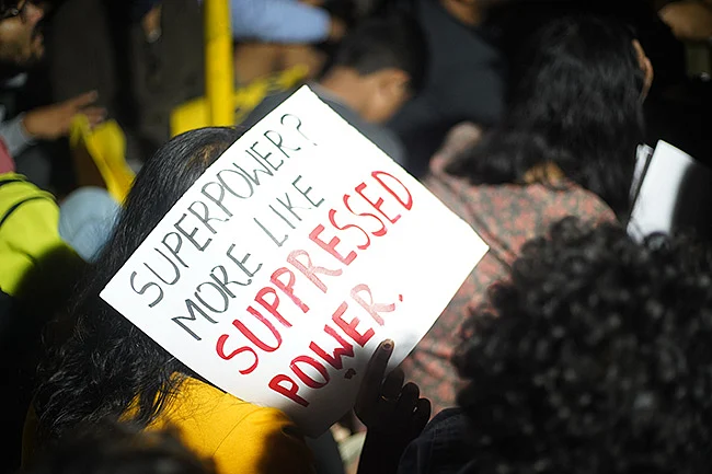 Bengaluru’s first overnight protest against the CAA-NRC and the violence at JNU.