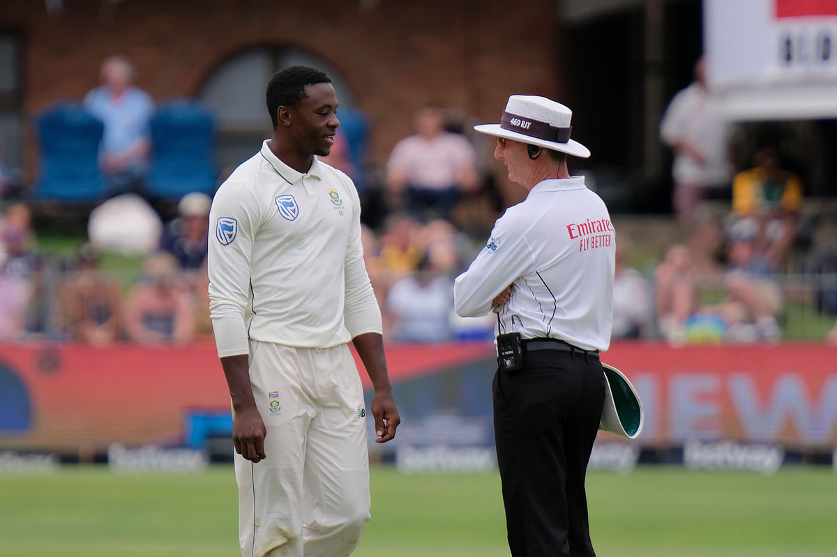 Kagiso Rabada of South Africa will miss one Test match after violating Article 2.5 of the ICC’s code of conduct.