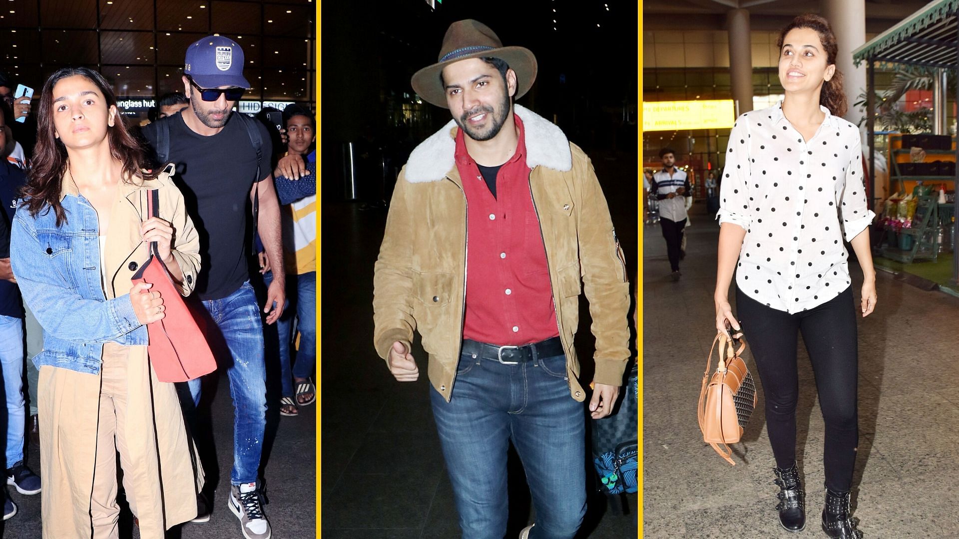 Bollywood celebs return from their vacations.&nbsp;