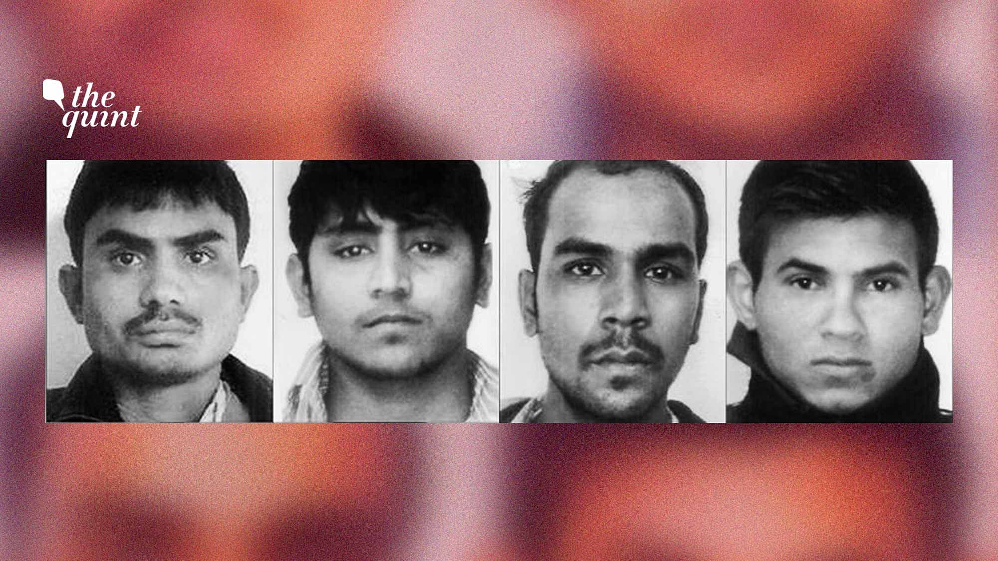  Composite image of the four Nirbhaya gang rape convicts.