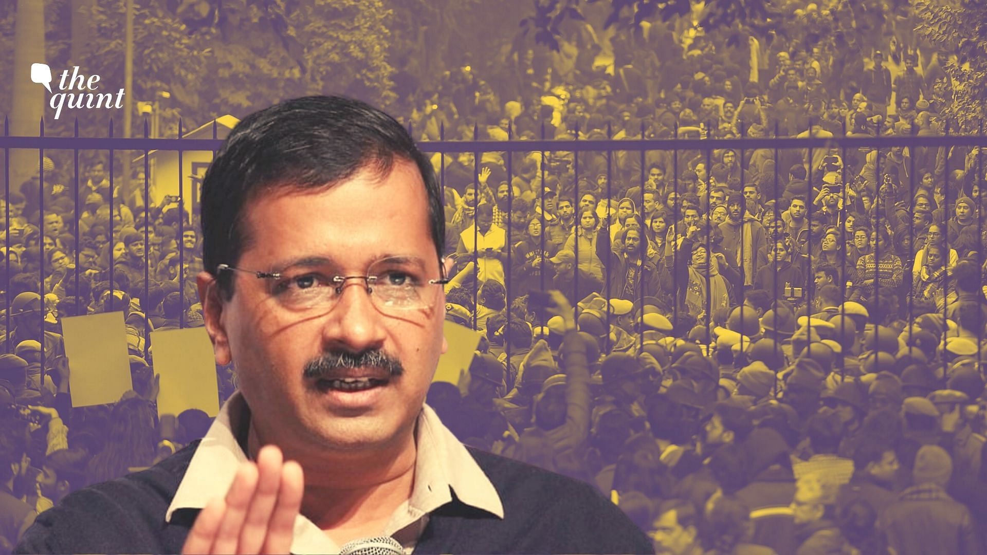 Kejriwal has been receiving flak for not supporting anti-CAA protesters in JNU.