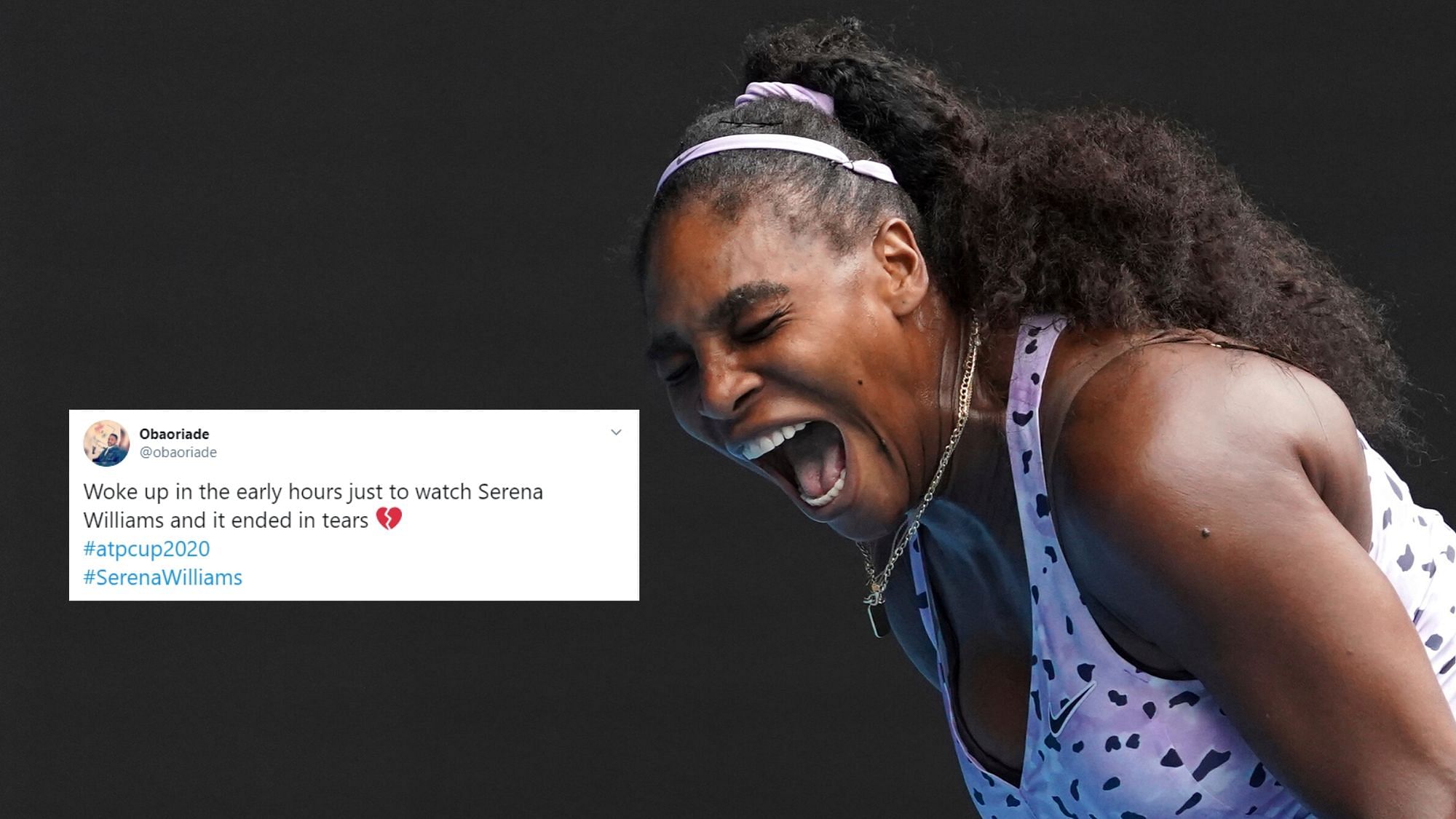 Seven-time champion Serena Williams suffered a shocking third round defeat to Qiang Wang on Friday, 24 January making an early exit from the Australian Open.