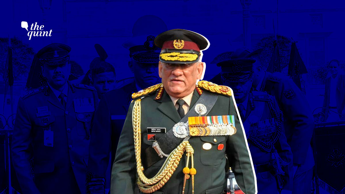 Chief of the Defence Staff (CDS) General Bipin Rawat.&nbsp;