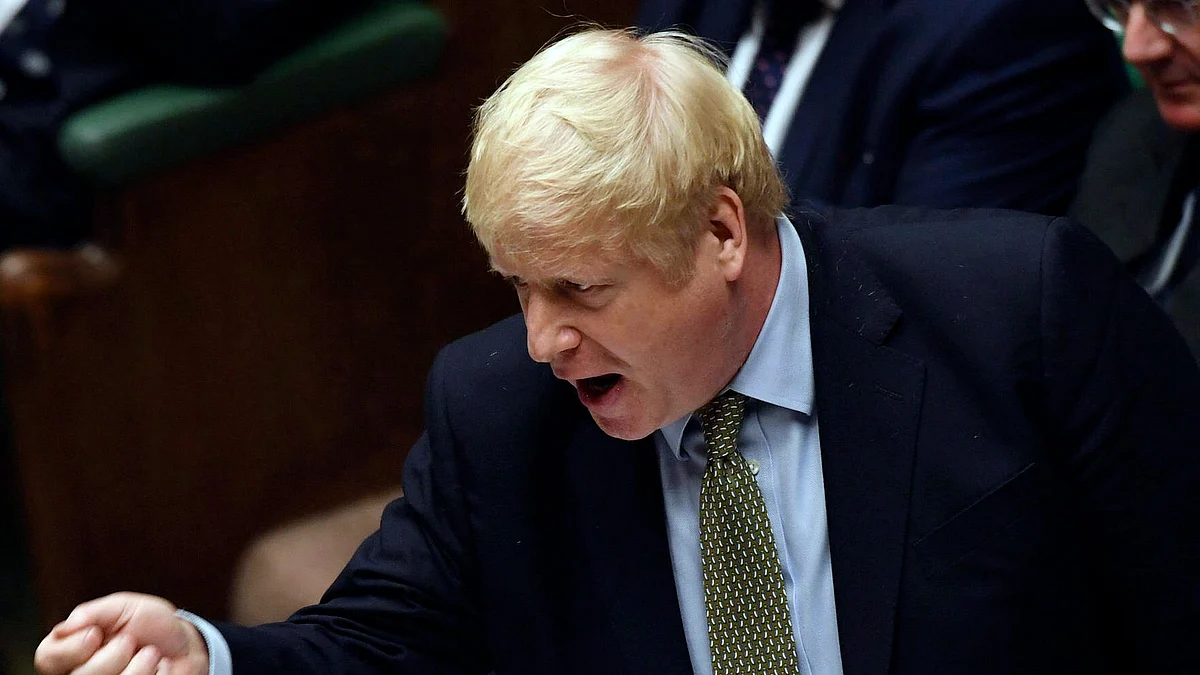 Britain Prime Minister Boris Johnson.