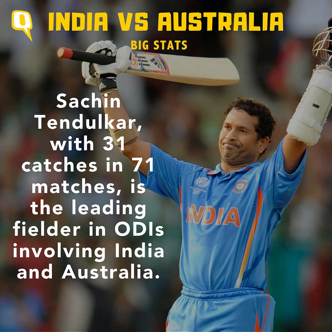 Stats: Rohit, Sachin, Virat Lead Record Books in India-Aus ODIs