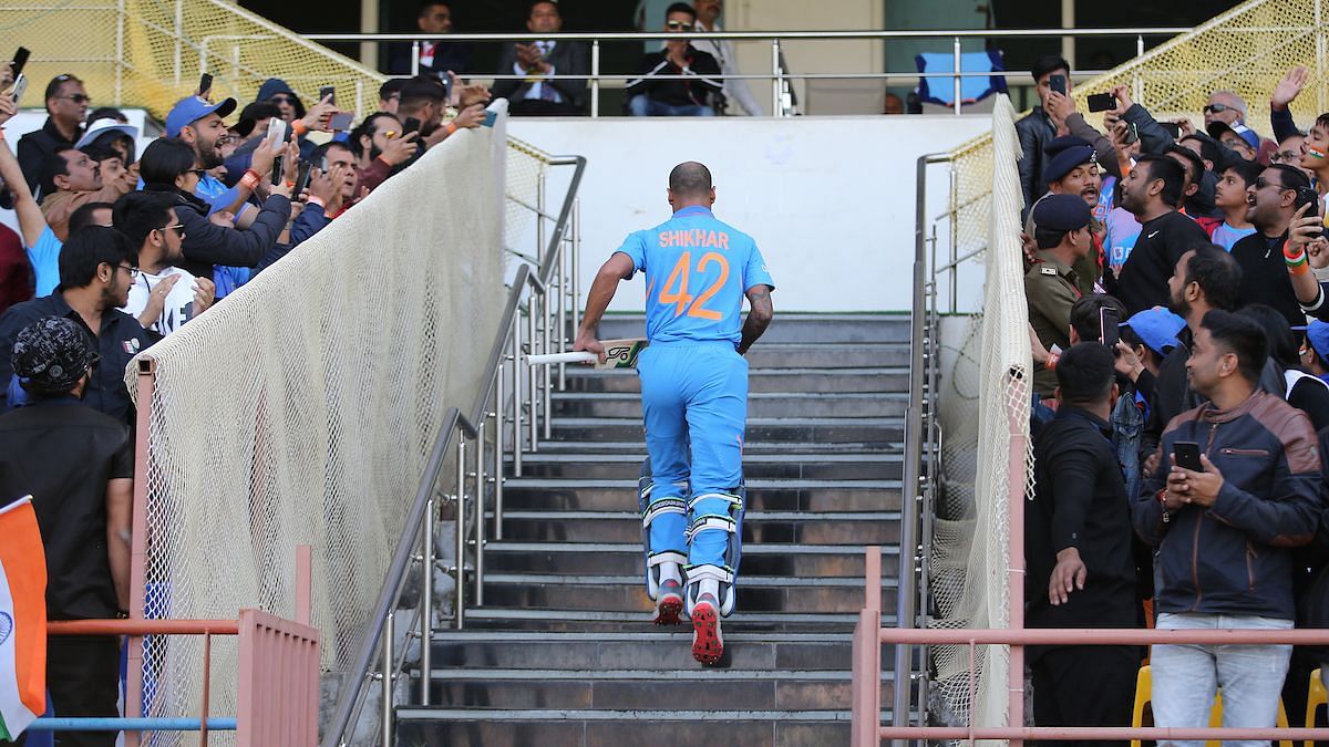 En route his 90-ball 96, Dhawan smashed 13 fours and a six, while putting up a 103-run with skipper Virat Kohli.