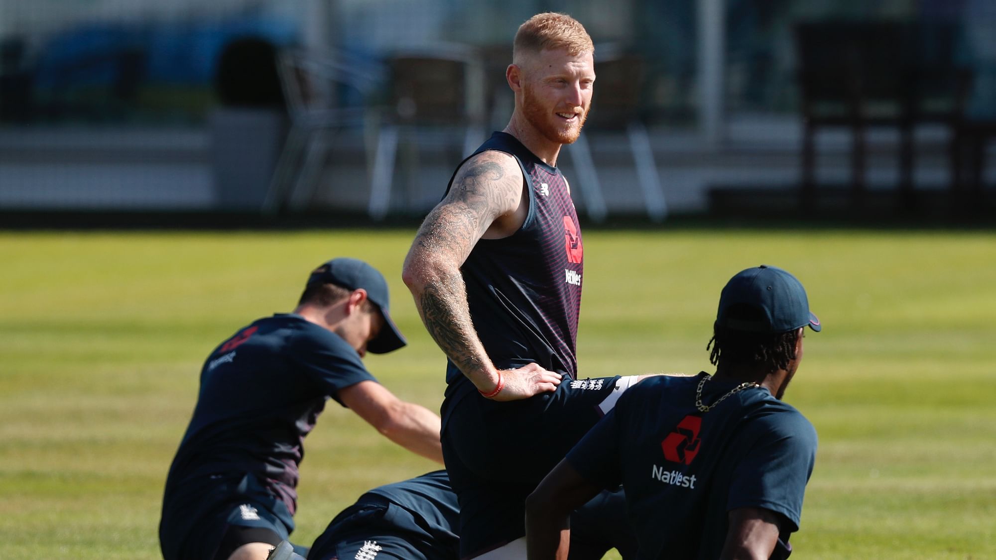 Ben Stokes and Mitch Johnson got into a war of words regarding England’s new policy of not shaking hands due to Coronavirus.