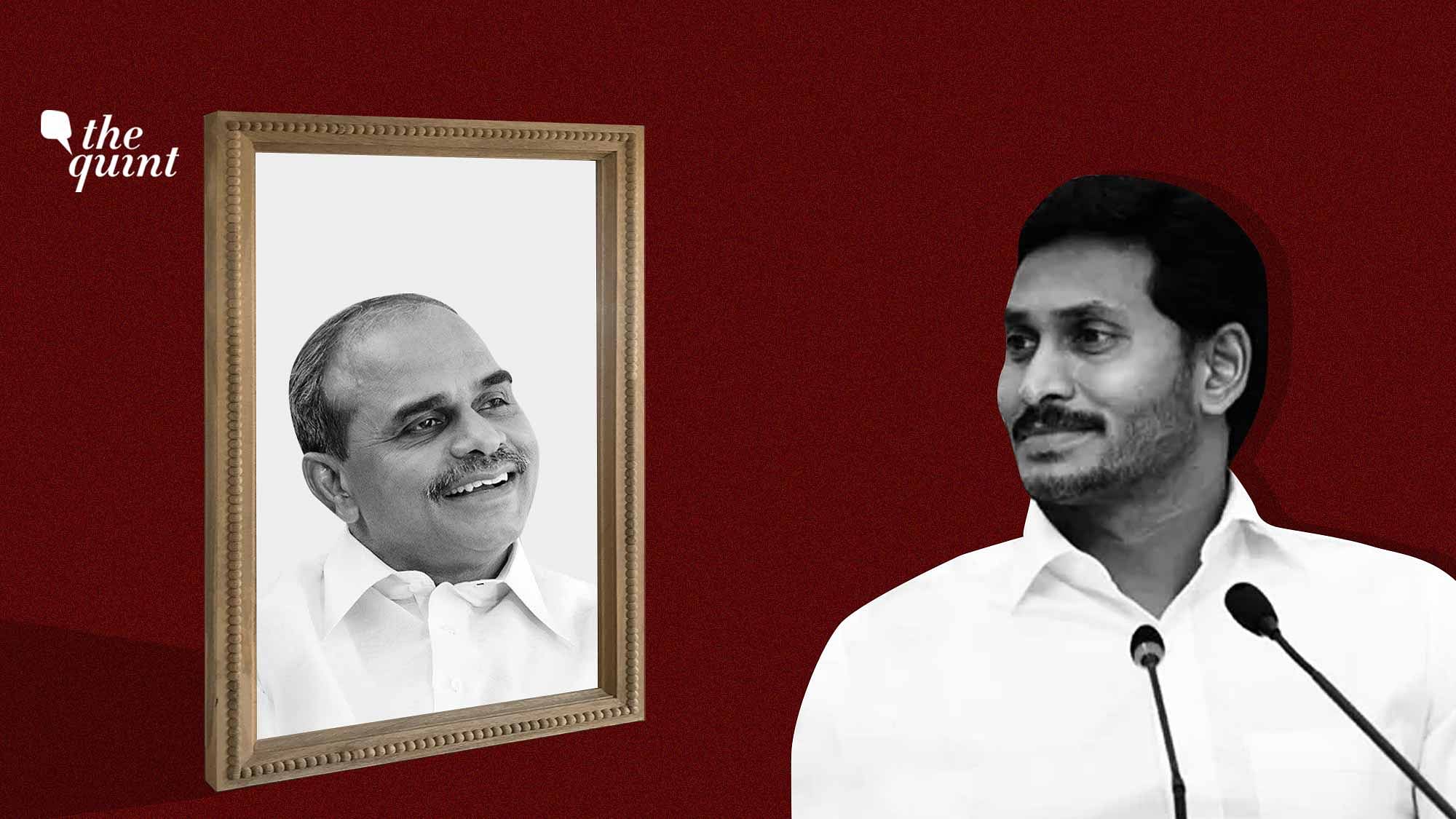 Image of Andhra CM Jagan Reddy (R) and his father, YSR Reddy (L) used for representational purposes.