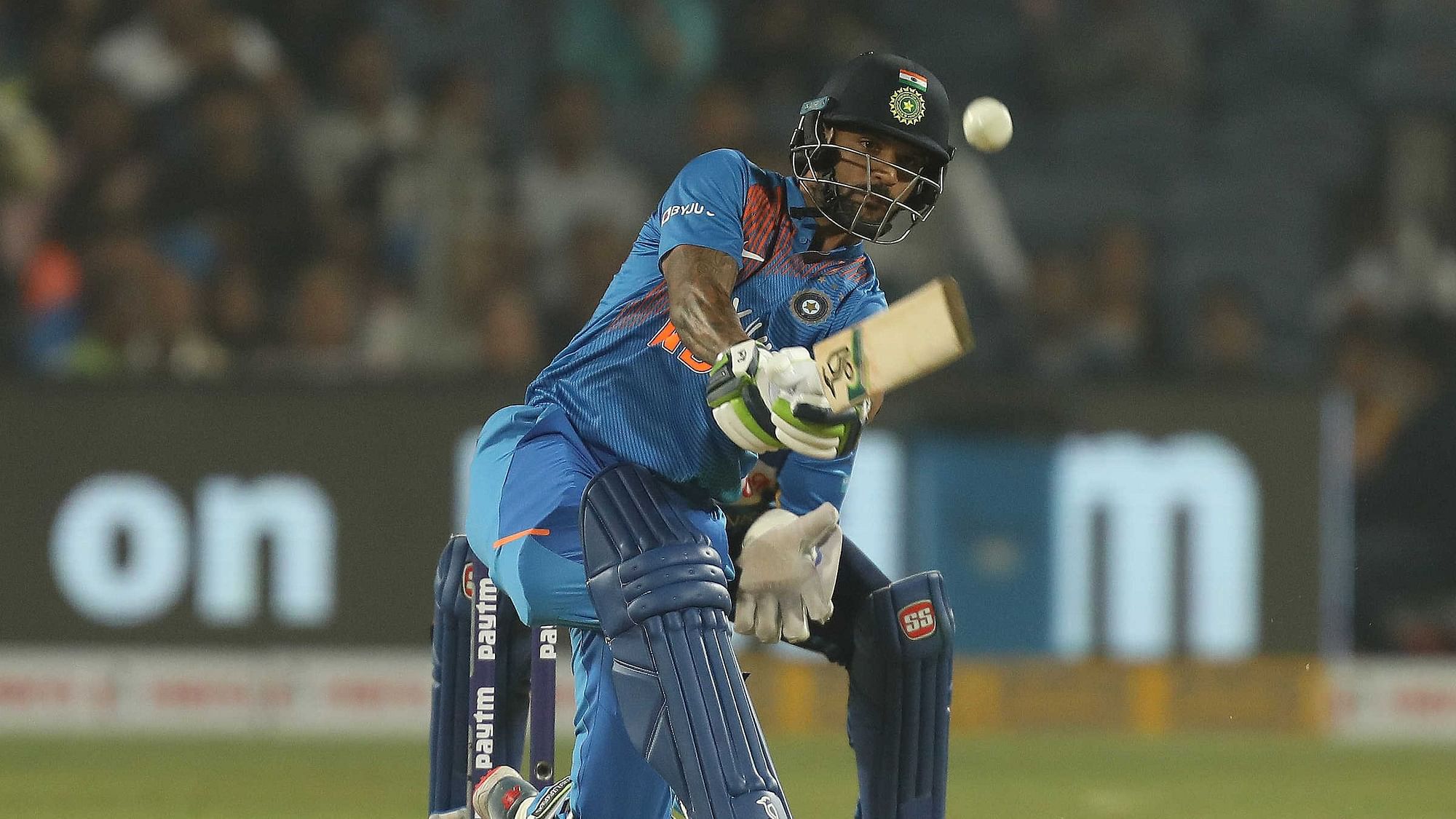 Shikhar Dhawan’s 36-ball 52 against Sri Lanka in the third T20I was laced with seven boundaries and a six.