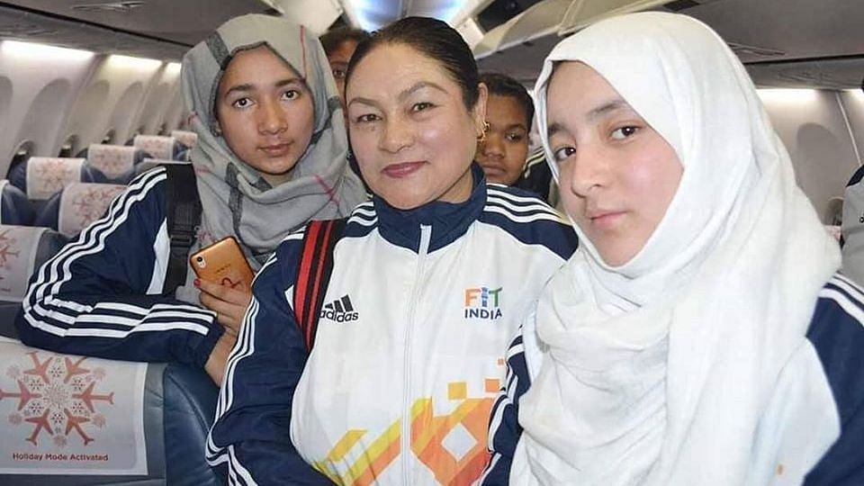 Archers Nusrat Rehman and Yasmeen Batool became the first athletes to represent the Union Territory of Leh and Ladakh.
