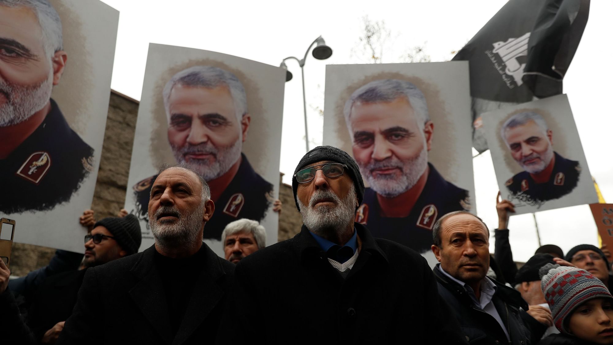 The strikes come after top Iranian General Qassem Soleimani was killed in a US drone strike in Baghdad.&nbsp;