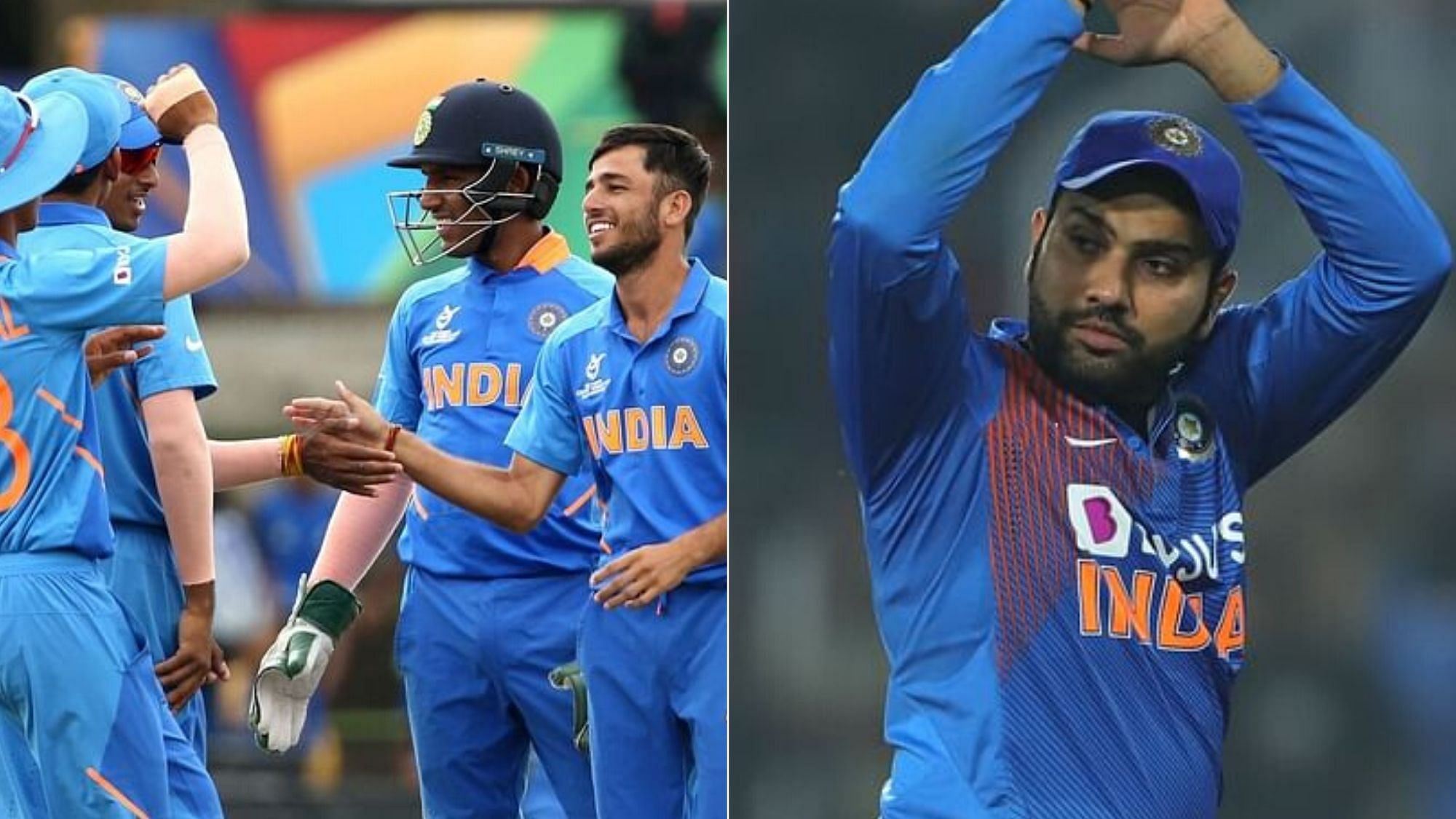 Rohit Sharma has wished luck to the Under-19 Indian team currently participating in the World Cup and is hoping that the Priyam Garg-led side will be able to defend the title and “bring it back”.