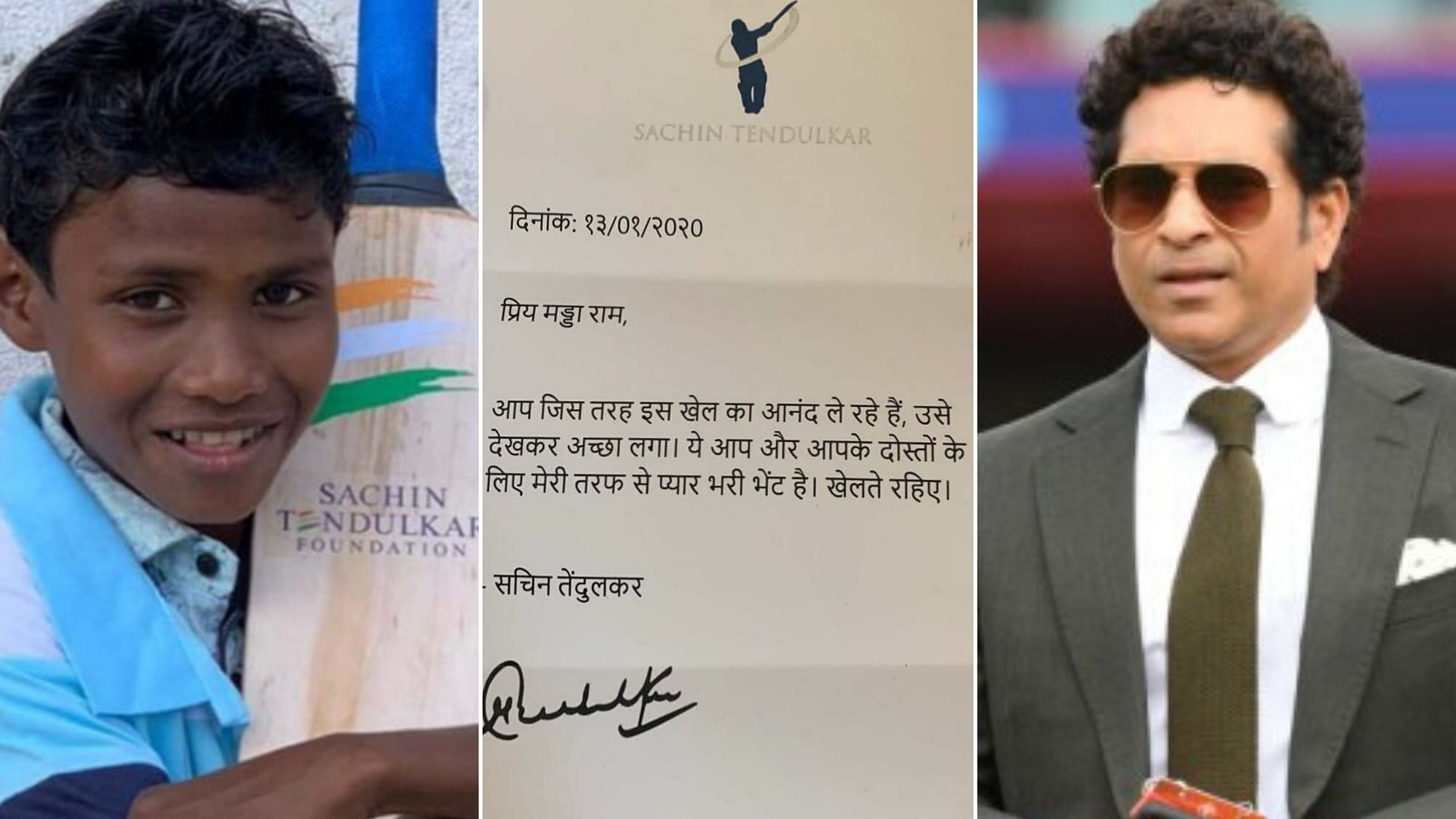 Cricket legend Sachin Tendulkar has gifted a cricket kit to a specially-abled boy from Bastar district. Tendulkar had earlier tweeted a video of the boy playing cricket with his friends on New Year’s Day.